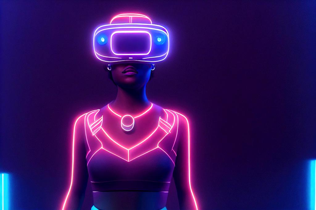 Visore VR con tecnologia quantum e display olografico avanzato