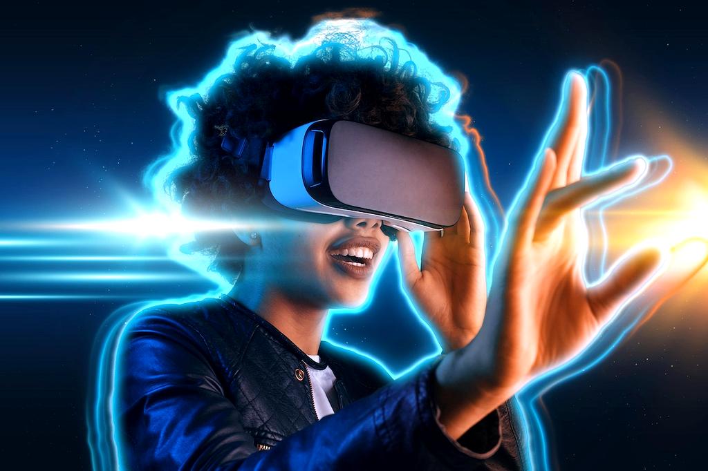 Simulatore di volo VR con cockpit realistico